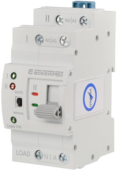 Автоматичний перемикач вводу (І-0-ІІ) APRV 2P 63A АСКО A0010230006