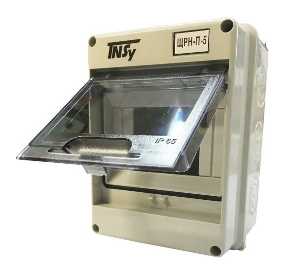 Корпус пластиковий ЩРН-П-5 модульний навісний IP65 TNSy5000929