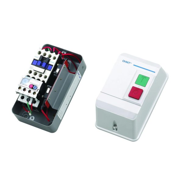Пускатель электромагнитный в боксе NQ3-5.5P 380V 0.4-0.63A IP55 496435 Chint