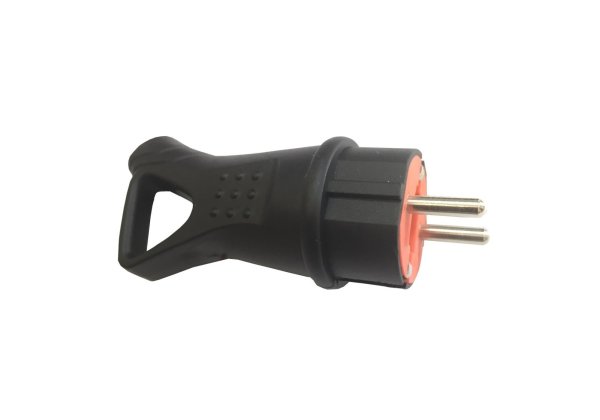Каучуковая вилка с кольцом RUBBER R/B 2P+PE TNSy