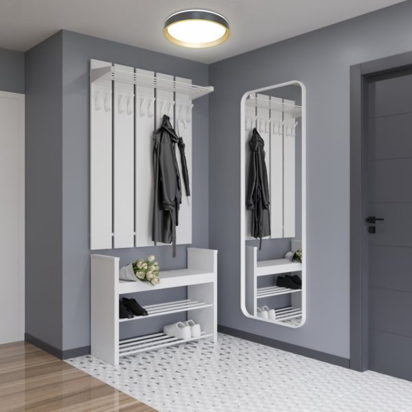 EUROLAMP LED Світильник "СМАРТ ЛАЙТ" Modernity T25 48W 3000K-6500K білий (10) LED-SL-48W-T25(white)