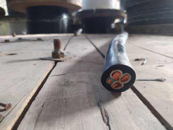 Кабель силовой гибкий КГ 3х35+1х16 ГОСТ, КРОК
