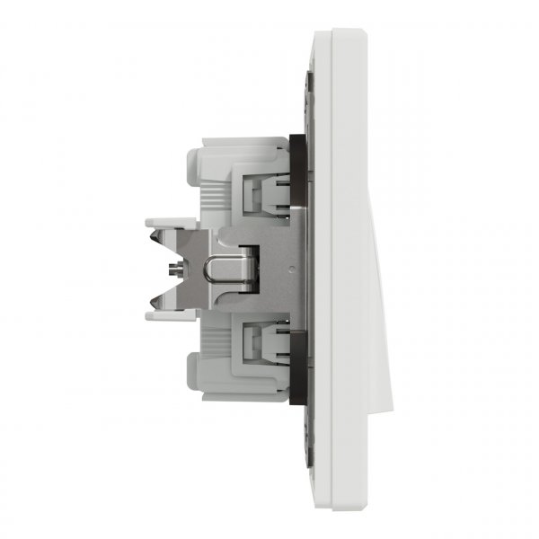 EPH0600121 Двоклавішний перемикач білий Asfora Schneider Electric