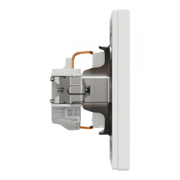 EPH2900121 Розетка с заземлением белый Asfora Schneider Electric