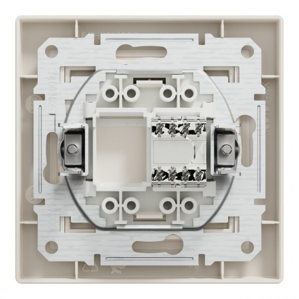 EPH4300123 Розетка комп'ютерна cat.5e UTP RJ45 крем Asfora Schneider Electric