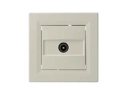 EPH3200123 Розетка ТV кінцева крем Asfora Schneider Electric