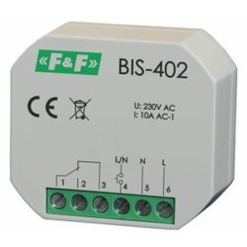 Імпульсне Реле BIS-402 10А (РБ-402) F&F