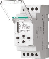 Реле часу з програмованою нічною перервою PCZ-526.3 24÷264В AC/DC 2×16A (РЧ-526) F&F