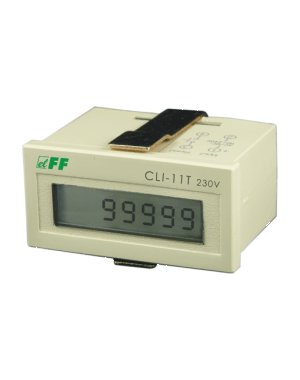 Лічильник імпульсів CLI-11T 220 110÷240В AC/DC щитової F&F