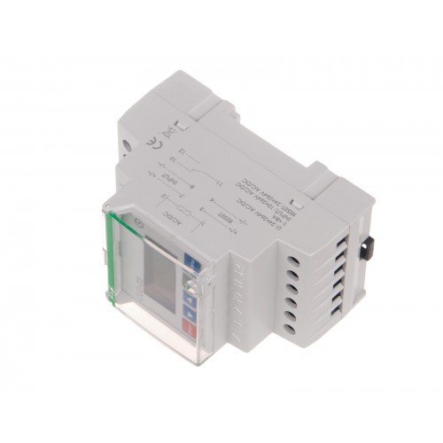 Лічильник часу роботи CLG-03 24÷264В AC/DC на рейку F&F