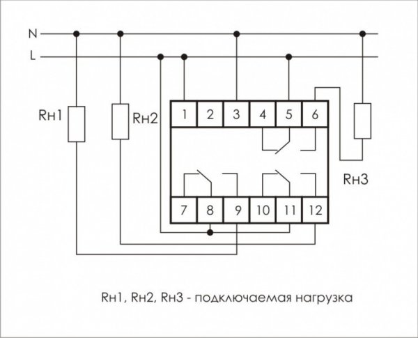 Многофункциональное реле времени PCU-530 100÷264В AC/DC (РЧ-530) F&F