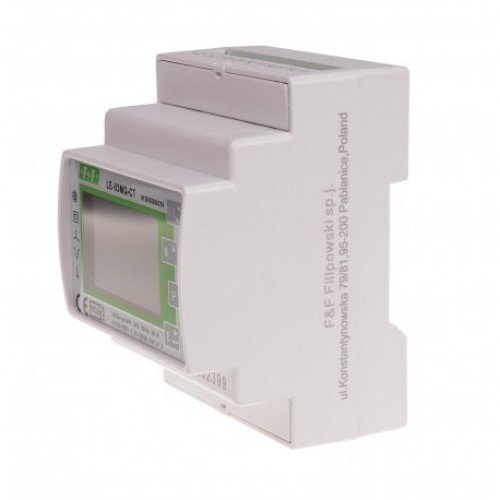 Лічильник електроенергії трифазний LE-03МQ-CT з MODBUS RTU, з аналізатором 100(5)А F&F