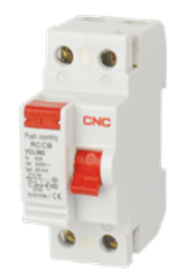 Дифференциальное реле УЗО YCL362-63, 40А, 2P, 6кА, 30мА, CNC