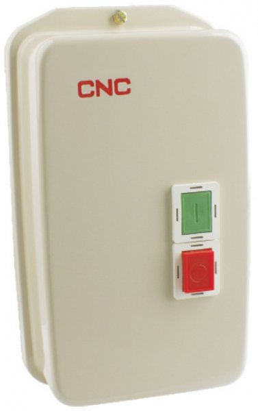 Пускатель в корпусе с тепловым реле LE1D-D65PS, 65А, 30кВт, реле 48-65А, катушка 220В, CNC