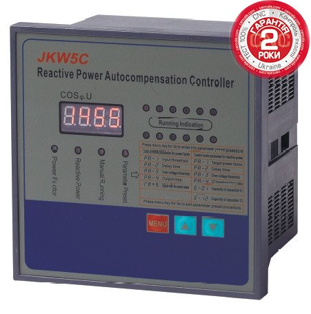 Регулятор реактивної потужності NEO RPC-12 control loop, 6 ступенів, 220V, NEO