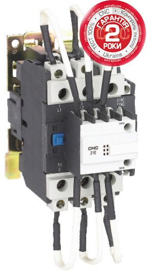 Пускач конденсаторний CJ19C-D2511, 25А, 400В, 12кВАр, АС220В, CNC