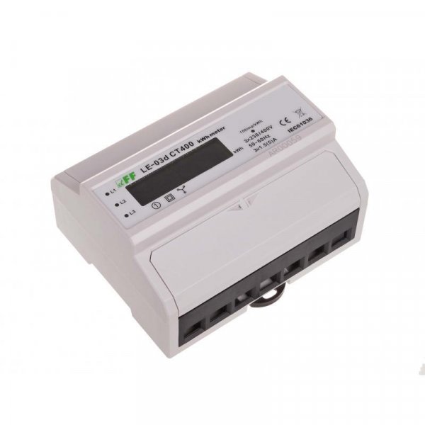 Лічильник електроенергії трифазний LЕ-03d CT400 5(400)A F&F