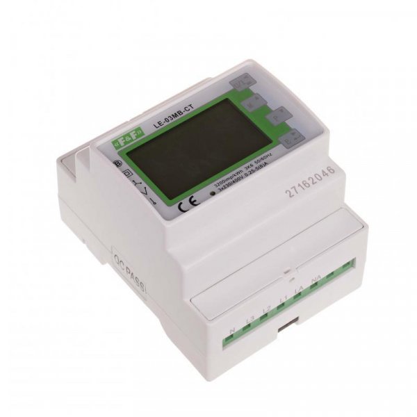 Счетчик электроэнергии трехфазный LE-03MB-CT c M-BUS 100(5)А F&F
