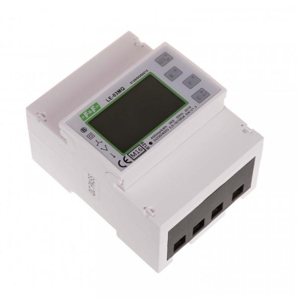 Лічильник електроенергії трифазний LЕ-03МQ з MODBUS RTU 100(5)А з аналізатором F&F