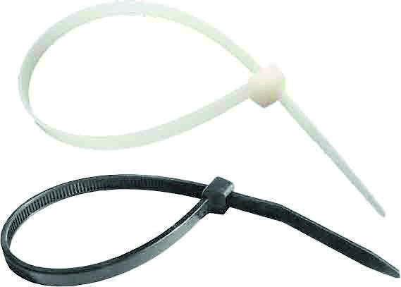 Кабельний Хомут Хс 8mm х 450mm (100шт.) пластиковий білий Electro