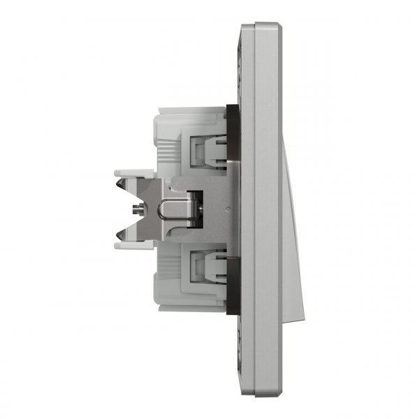 EPH0100161 Выключатель одноклавишный алюминий Asfora Schneider Electric