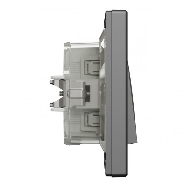 EPH0100271 Вимикач одноклавішний антрацит IP44 Asfora Schneider Electric