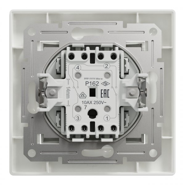 EPH0500121 Перемикач перехресний білий Asfora Schneider Electric