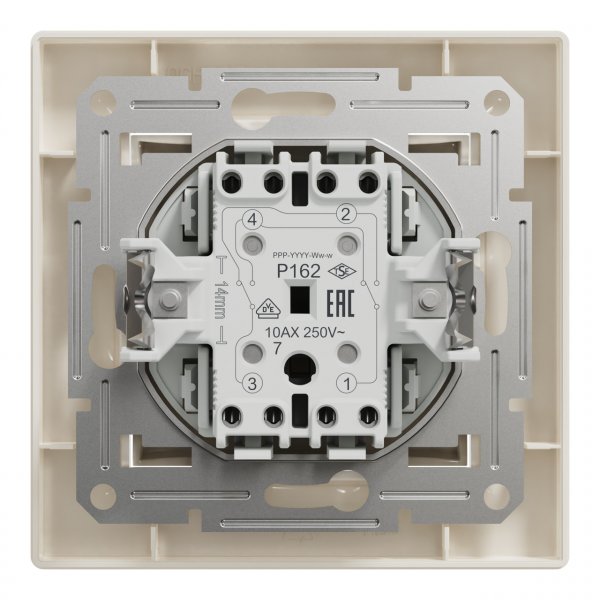 EPH0500123 Перемикач перехресний крем Asfora Schneider Electric