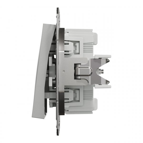 EPH0600161 Двоклавішний перемикач алюміній Asfora Schneider Electric