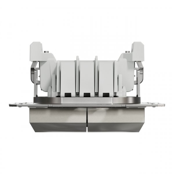 EPH0600169 Двухклавишный переключатель бронза Asfora Schneider Electric