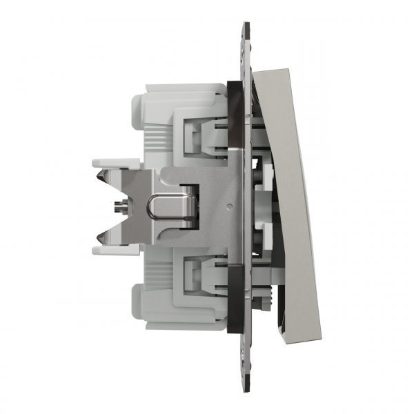 EPH0600169 Двухклавишный переключатель бронза Asfora Schneider Electric
