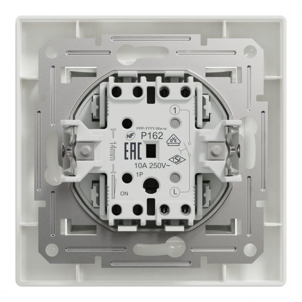 EPH0700121 Кнопочный выключатель белый Asfora Schneider Electric
