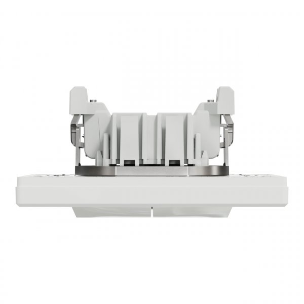 EPH1100121 Кнопковий вимикач двоклавішний білий Asfora Schneider Electric
