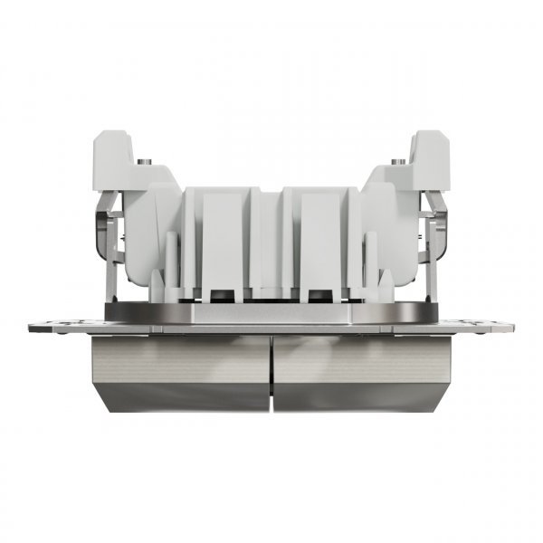 EPH1100169 Кнопковий вимикач двоклавішний бронза Asfora Schneider Electric