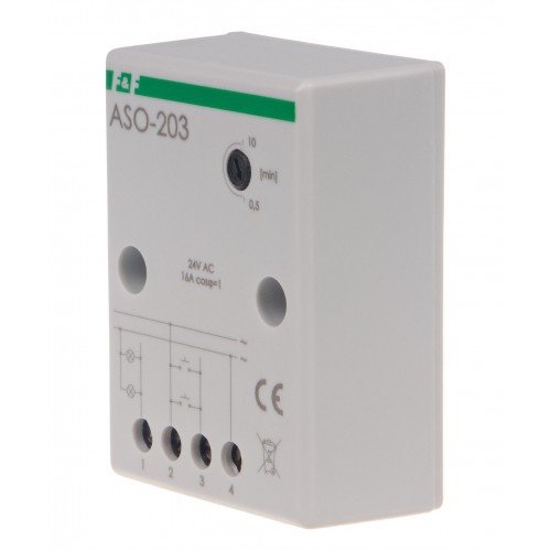 Реле сходове ASO-203 24B AC від 0,5 до 10 хв F&F