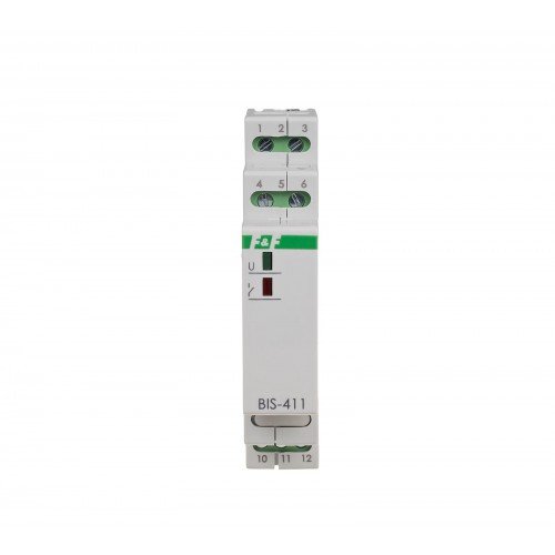 Імпульсне Реле BIS-411M-LED 16A (160 A/20 мс) 165÷265 AC F&F