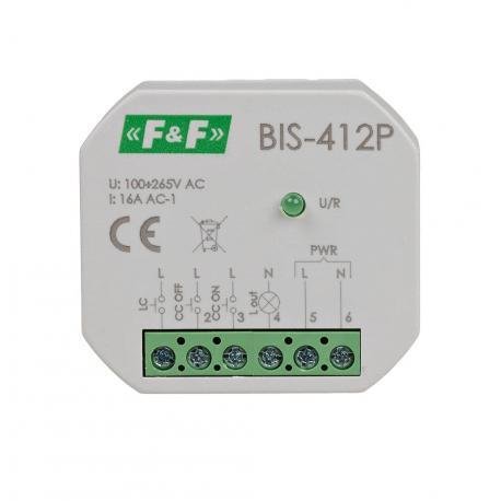 Імпульсне реле BIS-412P 16A 165÷265 AC F&F