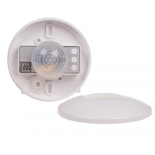 Датчик руху стельовий DR-06W білий 4А 195÷265 AC F&F