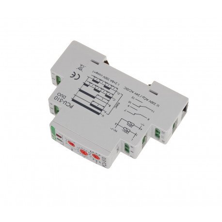 Реле времени PCU-510DUO 2×8A 195÷253В AC / 21÷27В AC/DC F&F