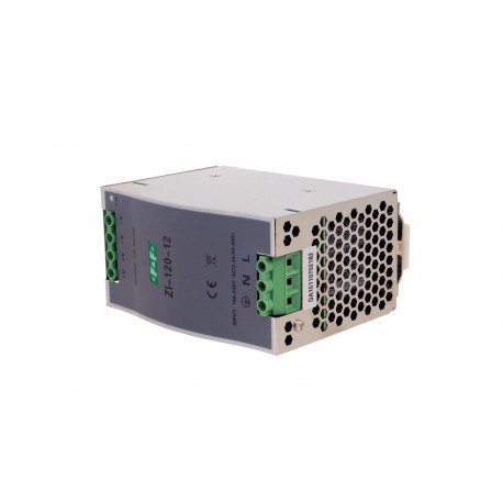 Одноканальний імпульсний стабілізатор ZI-120-12V 100÷240V AC 10A OUT 12V DC 120W F&F