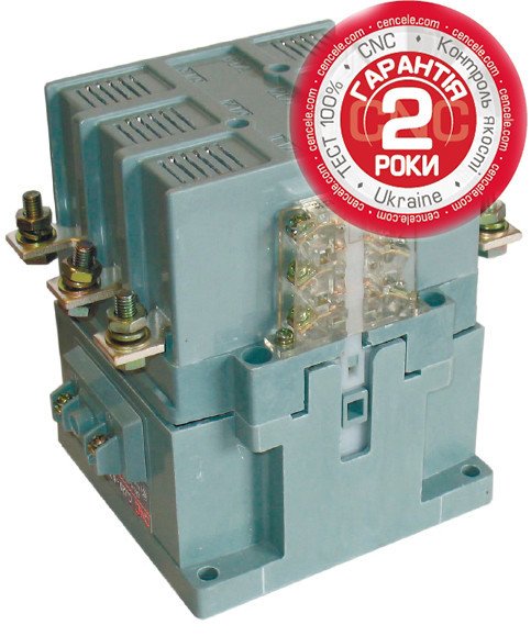Пускач CJ40-1000, АС-3, 625кВт, 3NO+3NC, 1000A, котушка 220B, CNC