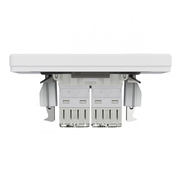 EPH4400121 Розетка компьютерная двойная RJ45 UTP кат. 5Е белый Asfora Schneider
