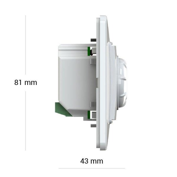 Терморегулятор Terneo rol 16A белый