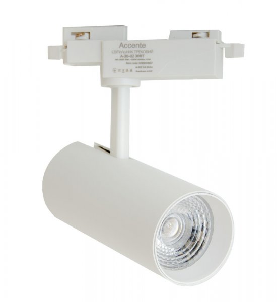 Трековый светильник Accente A-30-02 30Вт 4200К белый 000059107