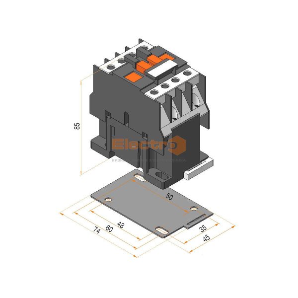 Пускач ПМЛо-1 18А котушка 380В 1NO АС3 Electro