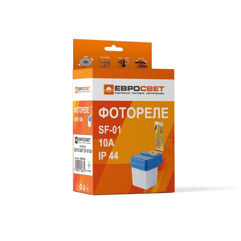 Фотореле ЕВРОСВЕТ SF-01 10A 000040948