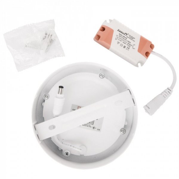 Світильник точковий накладний ЕВРОСВЕТ 6Вт коло LED-SR-120-6 4200К 000039175