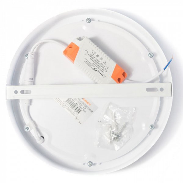 Світильник точковий накладний ЕВРОСВЕТ 18Вт коло LED-SR-225-18 4200К 000039188