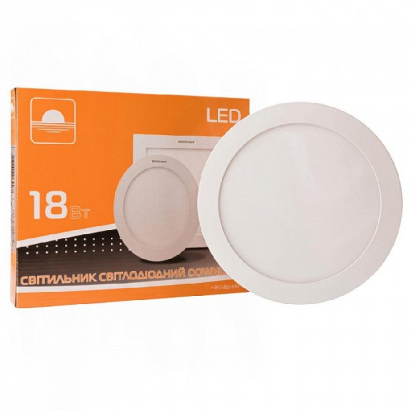 Світильник точковий накладний ЕВРОСВЕТ 18Вт коло LED-SR-225-18 6400К 000038835