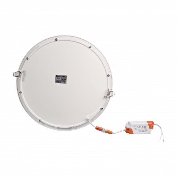 Світильник точковий врізний ЕВРОСВЕТ 24Вт коло LED-R-300-24 6400К 000039189